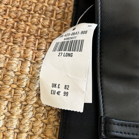 Abercrombie & Fitch Leather Pant - Picture 9 of 11